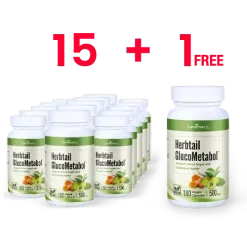 Herbtail GlucoMetabol 15+1 (Free)